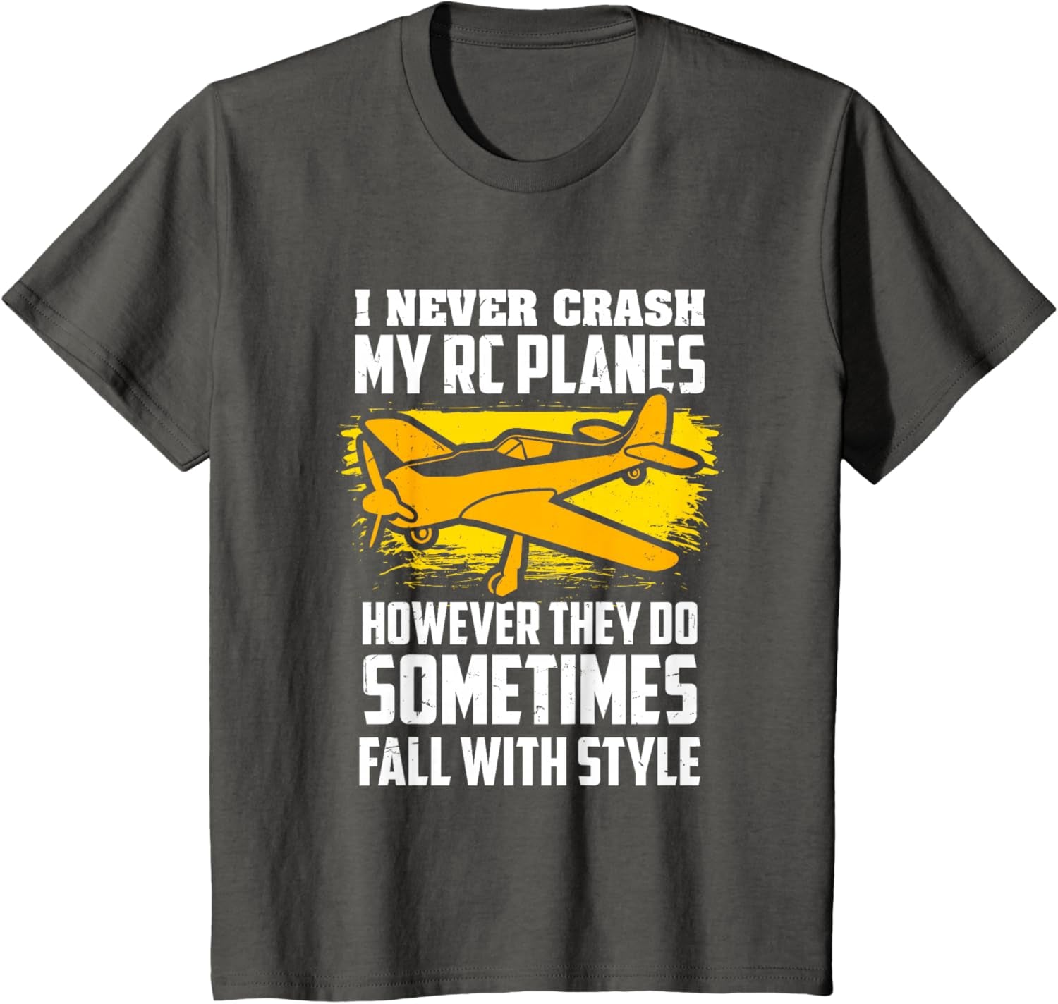 RC Airplane Graphic for a Remoted Controlled Plane Lover T-Shirt
