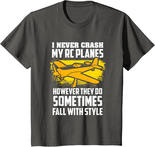 RC Airplane Graphic for a Remoted Controlled Plane Lover T-Shirt
