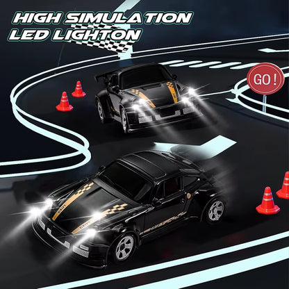 1/64 2.4G High Speed Drift Rc Car  Remote Control Car Four Wheel Drive Radio Controlled Mini RTR Racing Model Boy Toy Gift